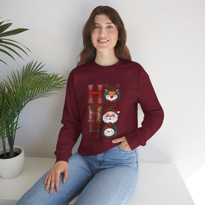 Ho Ho Ho Christmas Crewneck Sweatshirt
