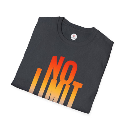 No Limit Graphic Tee - Inspirational Motivational  T-Shirt