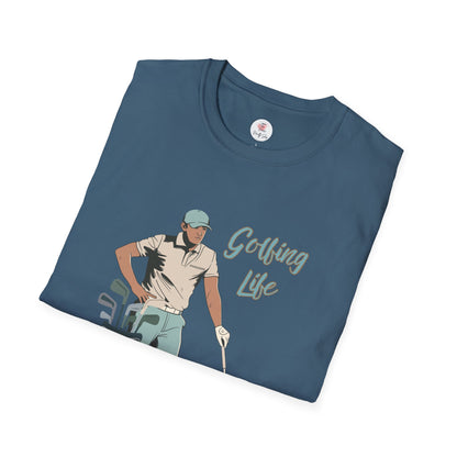 Golfing Life T-Shirt — Men’s Golf BAG & Golfer Graphic Tee