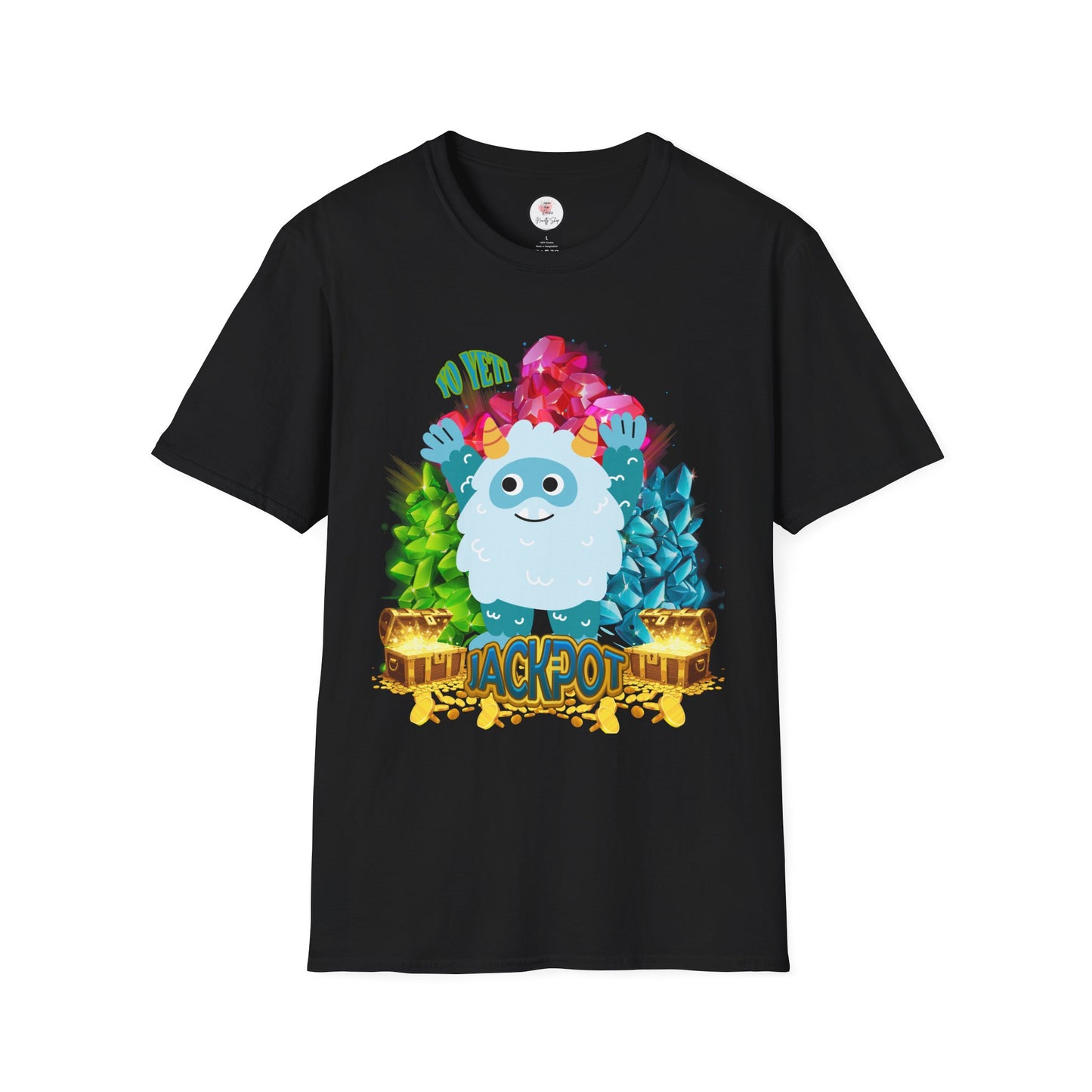 YO YETI Gaming T-Shirt – Jackpot Win Tee