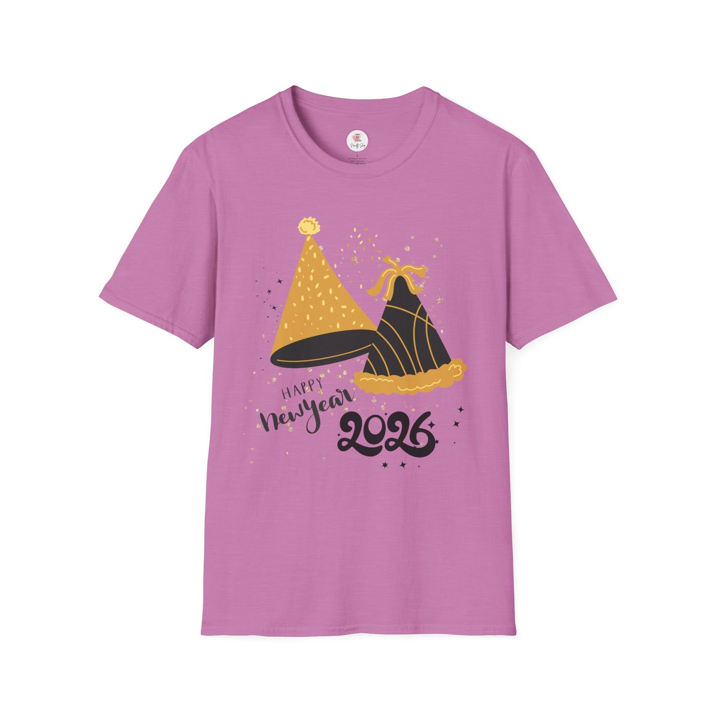 2026 New Year Party T-Shirt — "Happy New Year 2026" Celebration Tee