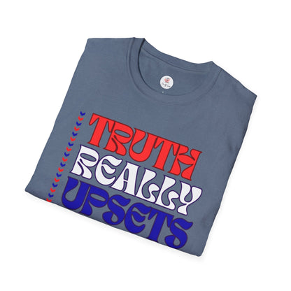 Truth Really Upsets Most People — Trump Retro Statement T-Shirt