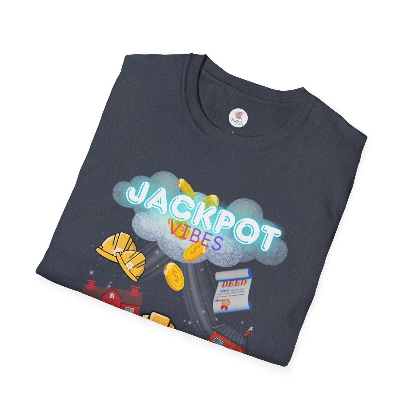 Jackpot Vibes T-Shirt — Huff-Puff and Blow a Win