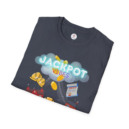 Jackpot Vibes T-Shirt — Huff-Puff and Blow a Win