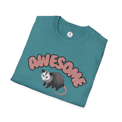 Awesome Opossum Retro Graphic T-Shirt — Cute Animal Lover Tee