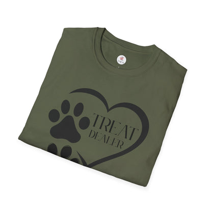 Dog Paw Heart Treat Dealer T-Shirt