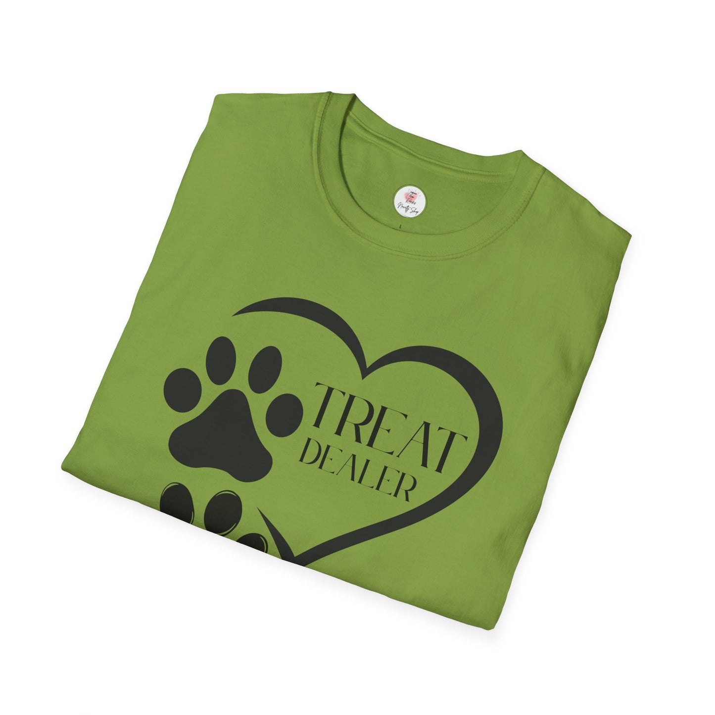 Dog Paw Heart Treat Dealer T-Shirt
