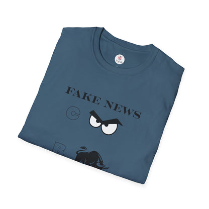 Fake News T-Shirt — Political Satire Graphic Tee