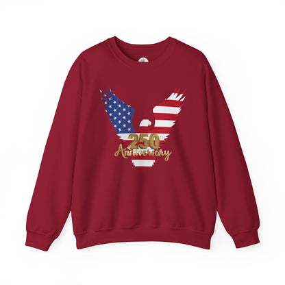 250th Anniversary American Eagle Unisex Heavy Blend™ Patriotic Crewneck Sweatshirt