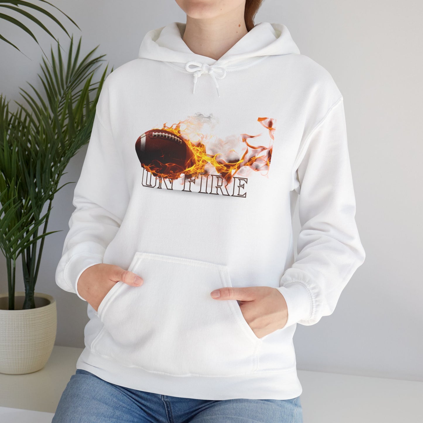 Fireball Football Hoodie