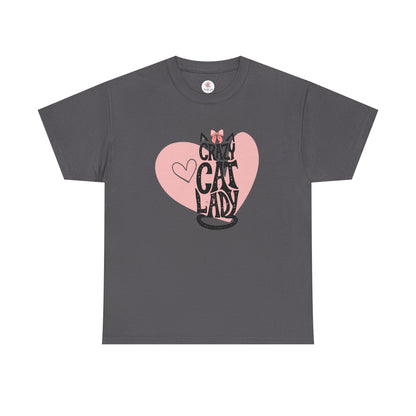 Funny Cat Lover Graphic Tee, Crazy Cat Lady Shirt