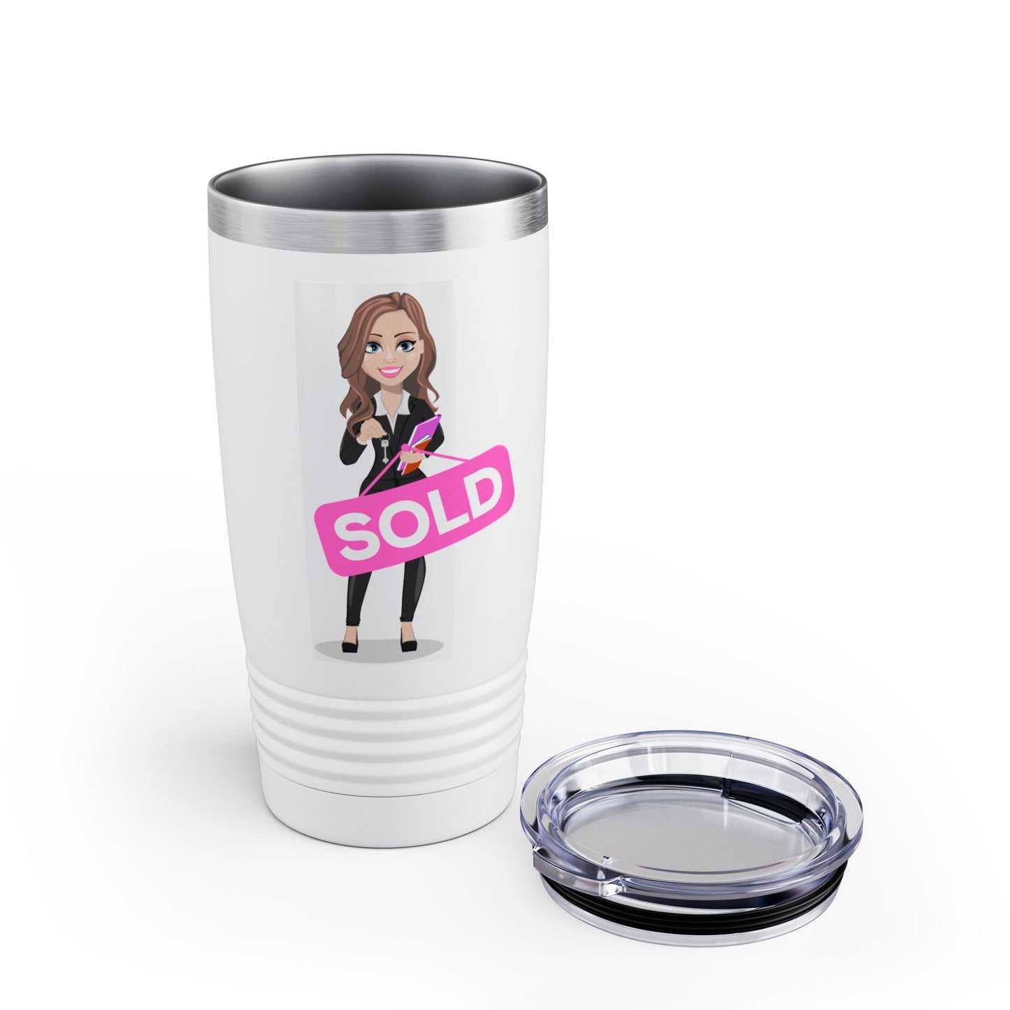 Anything I Touch Turns Into Sold - Realtor Ringneck 20 oz Tumbler