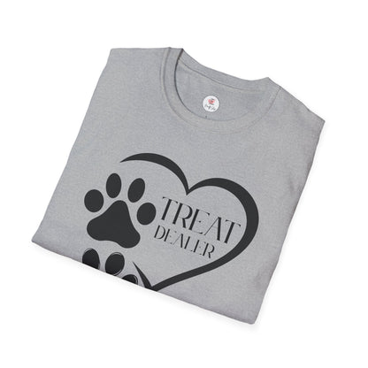 Dog Paw Heart Treat Dealer T-Shirt