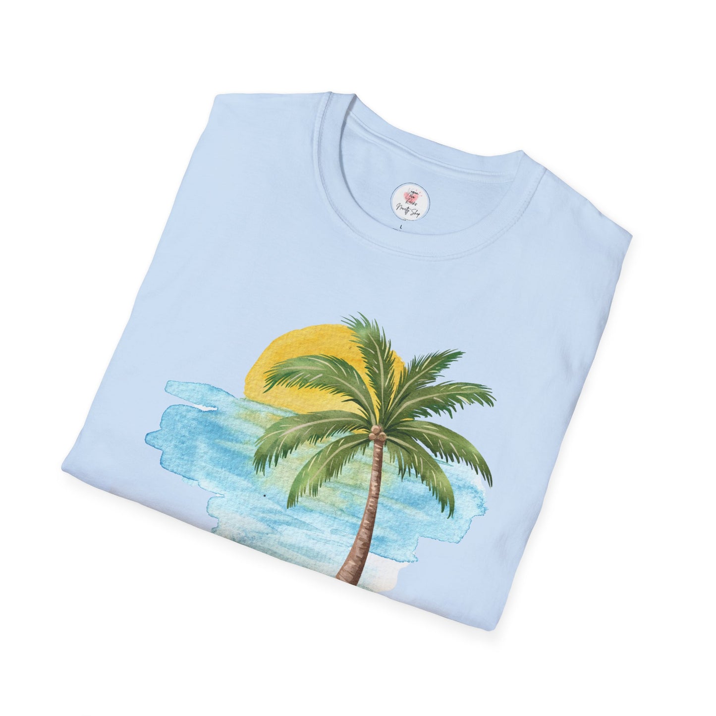 Retirement T-Shirt — "It's 5 O'Clock Everywhere" Tropical Vacation Tee