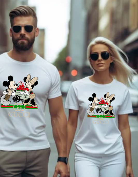 Mickey & Minnie Unisex Tee