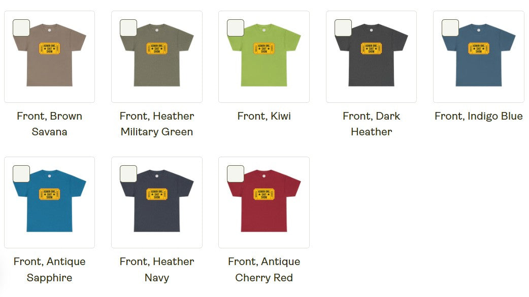 Funny ADMIN ONE Shit Show Tee