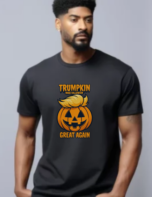 Trumpkin Make Halloween Great Again Funny T-Shirt