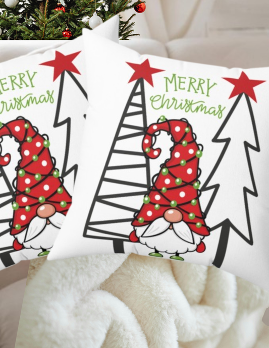 Christmas Gnome Decorative Pillow