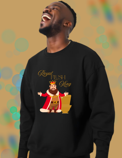 Crewneck Sweatshirt - Royal Flush King Sweat — With A Wink!