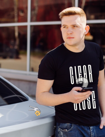 Realtor or Mortgage Broker "CLEAR 2 CLOSE" T-Shirt