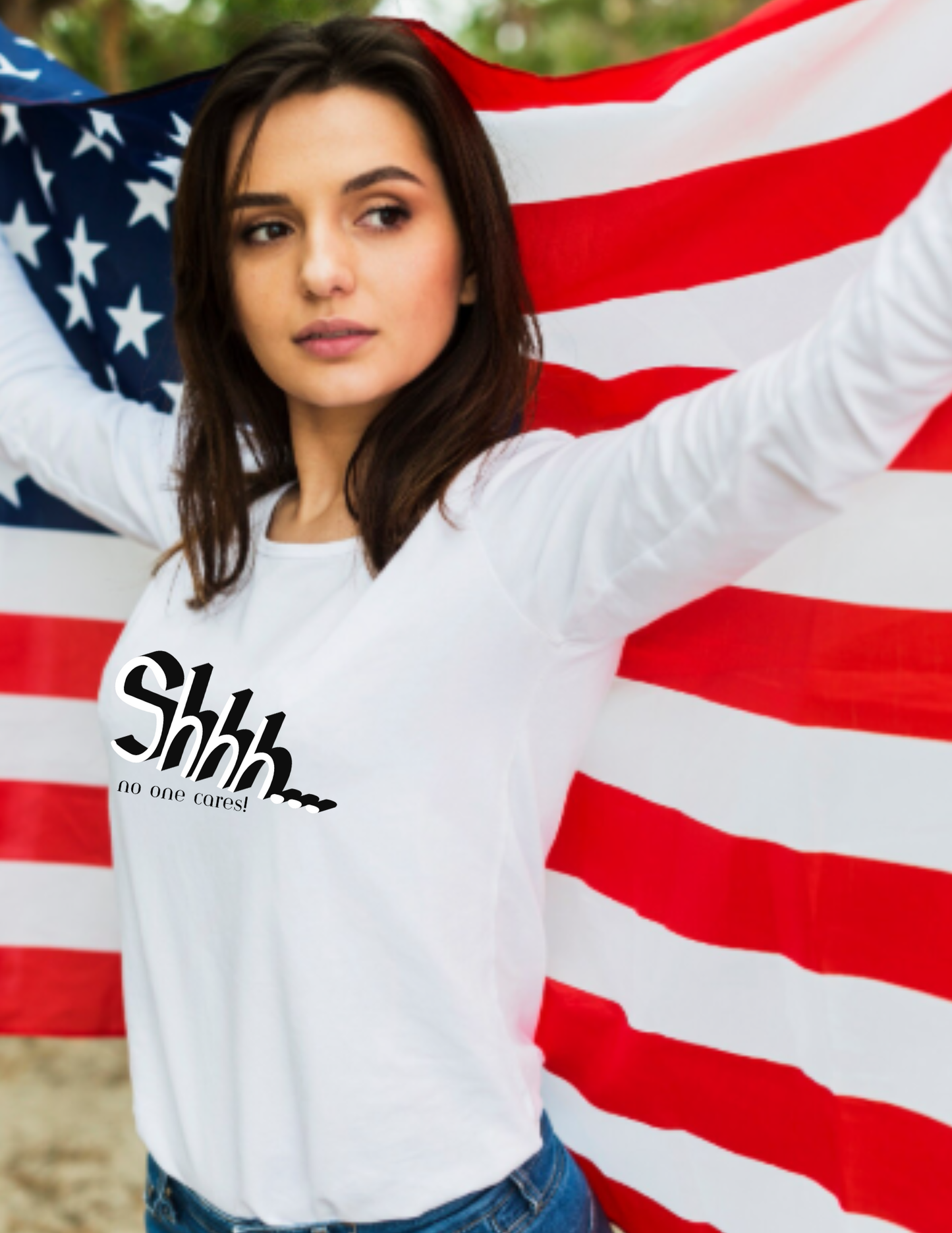 Shhh... No One Cares T-Shirt