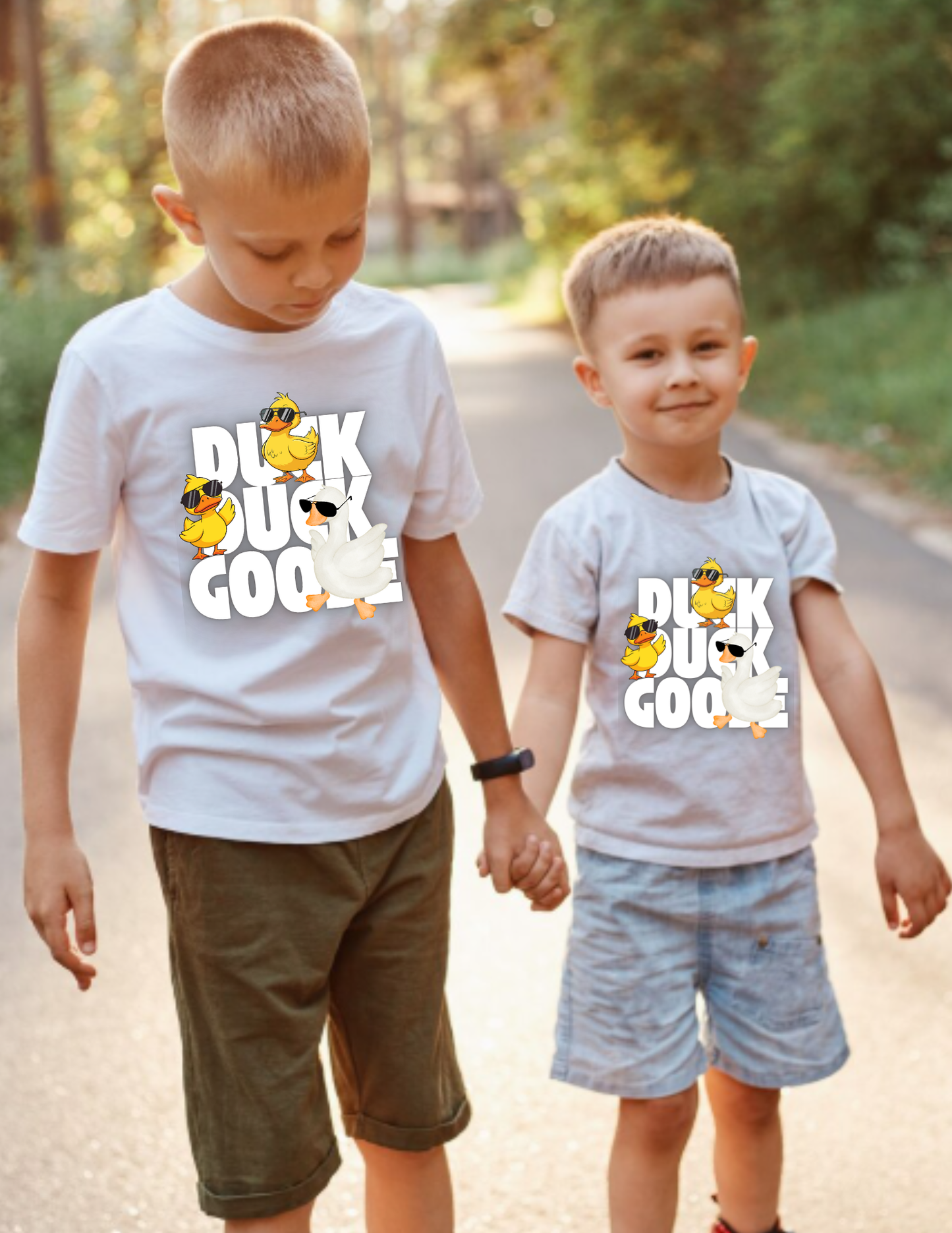 Toddler Tee — "Duck You Goose" Playful Graphic Shirt