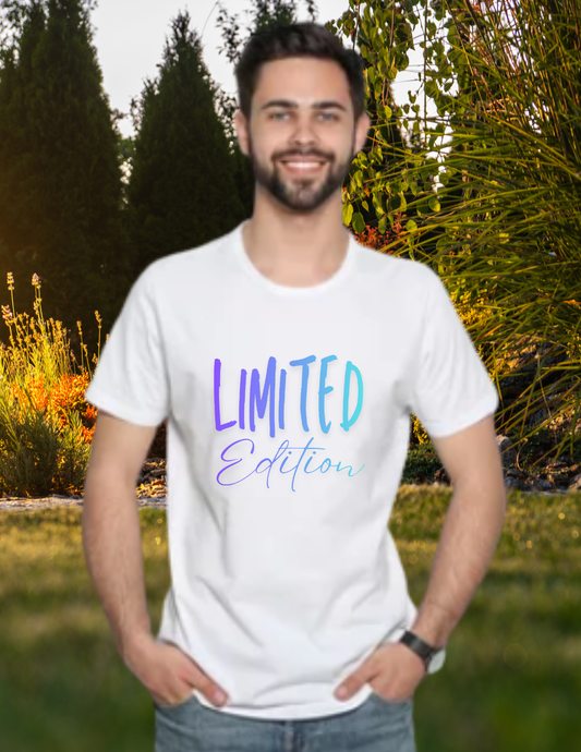 Limited Edition T-Shirt — Gradient 'Limited Edition' Graphic Tee