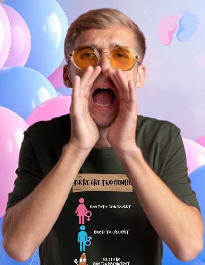 "There Are Two Genders" Teaching T-Shirt