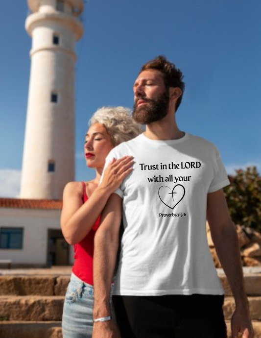 Trust in the LORD T-Shirt — Proverbs 3:5 Faith Tee