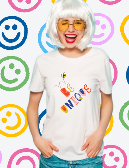 Be Unique T-Shirt — Inspirational Casual Tee for Self-Expression