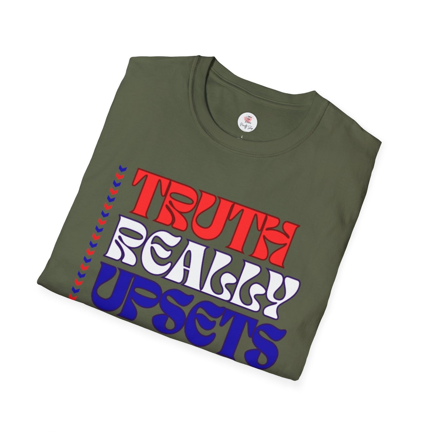 Truth Really Upsets Most People — Trump Retro Statement T-Shirt