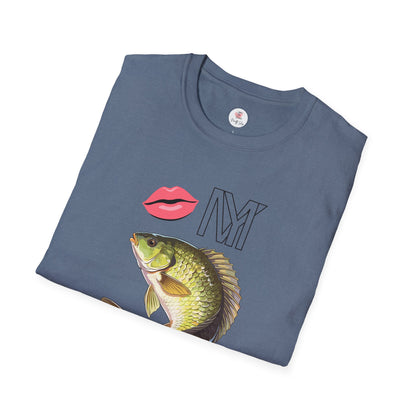 Kiss My Bass T-Shirt — Funny Fishing Graphic Tee