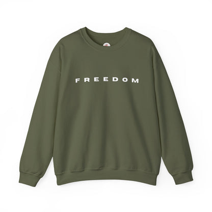 Freedom Crewneck Sweatshirt — "Well Done, My Good and Faithful Servant" Christian Pullover in Honor of Charlie Kirk
