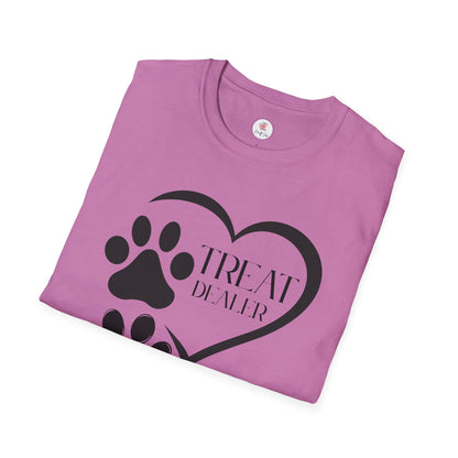 Dog Paw Heart Treat Dealer T-Shirt
