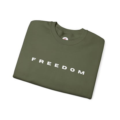 Freedom Crewneck Sweatshirt — "Well Done, My Good and Faithful Servant" Christian Pullover in Honor of Charlie Kirk