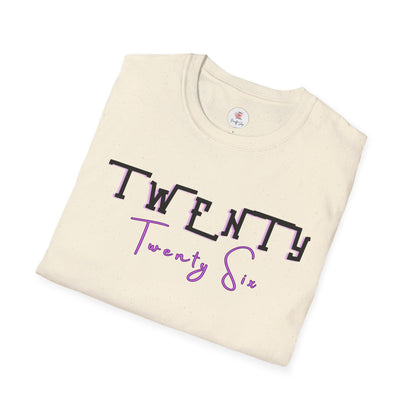 Twenty Twenty Six Graphic Tee — Minimal New Year & Birthday T-Shirt