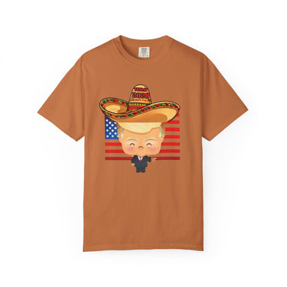 Trump 2028 Mexican Sombrero  Patriotic T-shirt