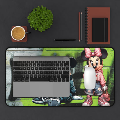Mickey & Minnie Graffiti Desk Mat