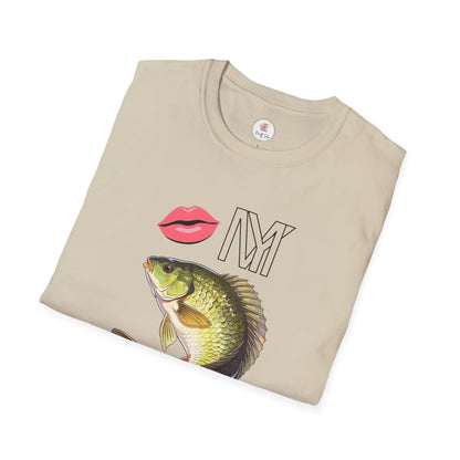 Kiss My Bass T-Shirt — Funny Fishing Graphic Tee