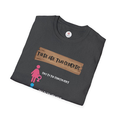 "There Are Two Genders" Teaching T-Shirt