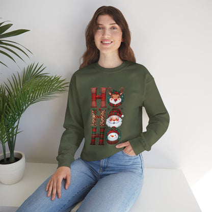 Ho Ho Ho Christmas Crewneck Sweatshirt