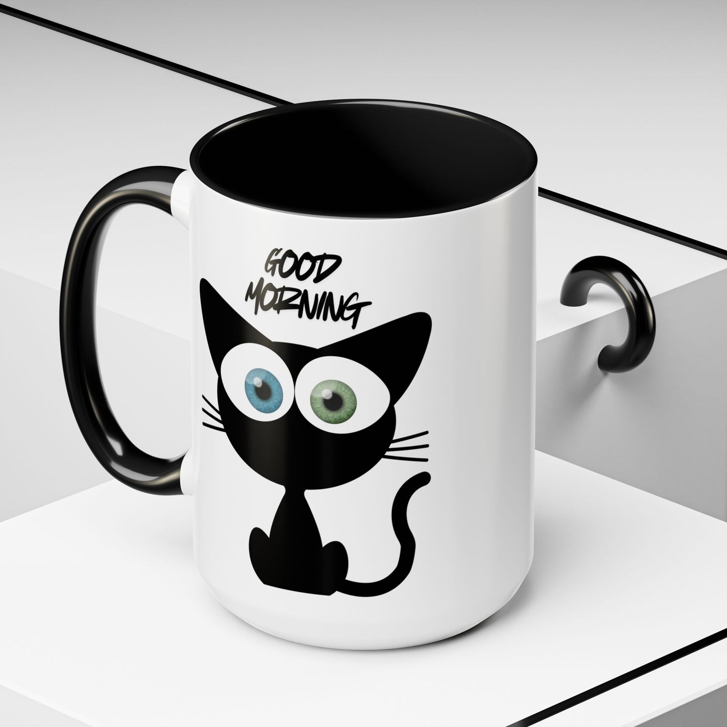 Cute Cat Good Morning Coffee Mug