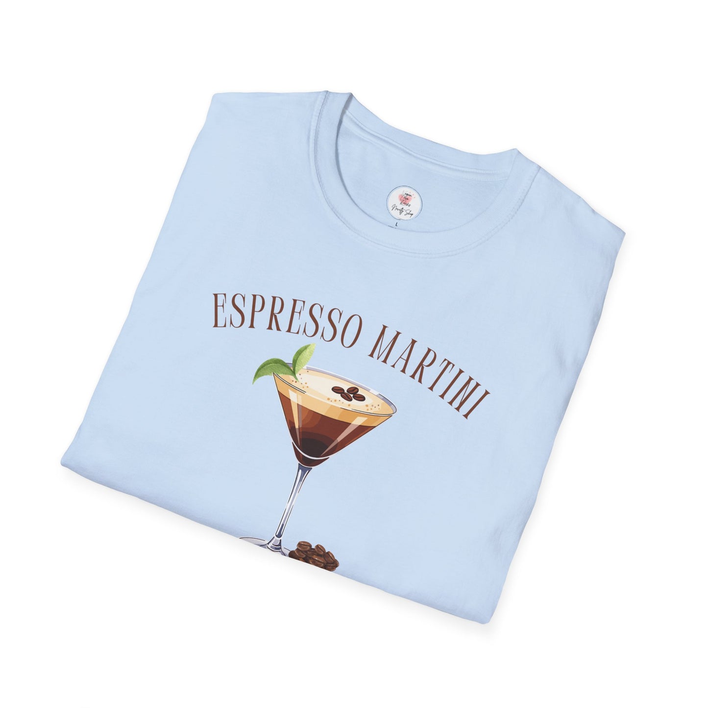 Espresso Martini Social Club T-Shirt — 'It's Tini Time' Cocktail Tee