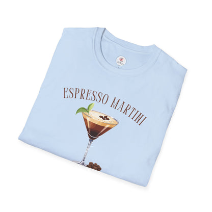 Espresso Martini Social Club T-Shirt — 'It's Tini Time' Cocktail Tee