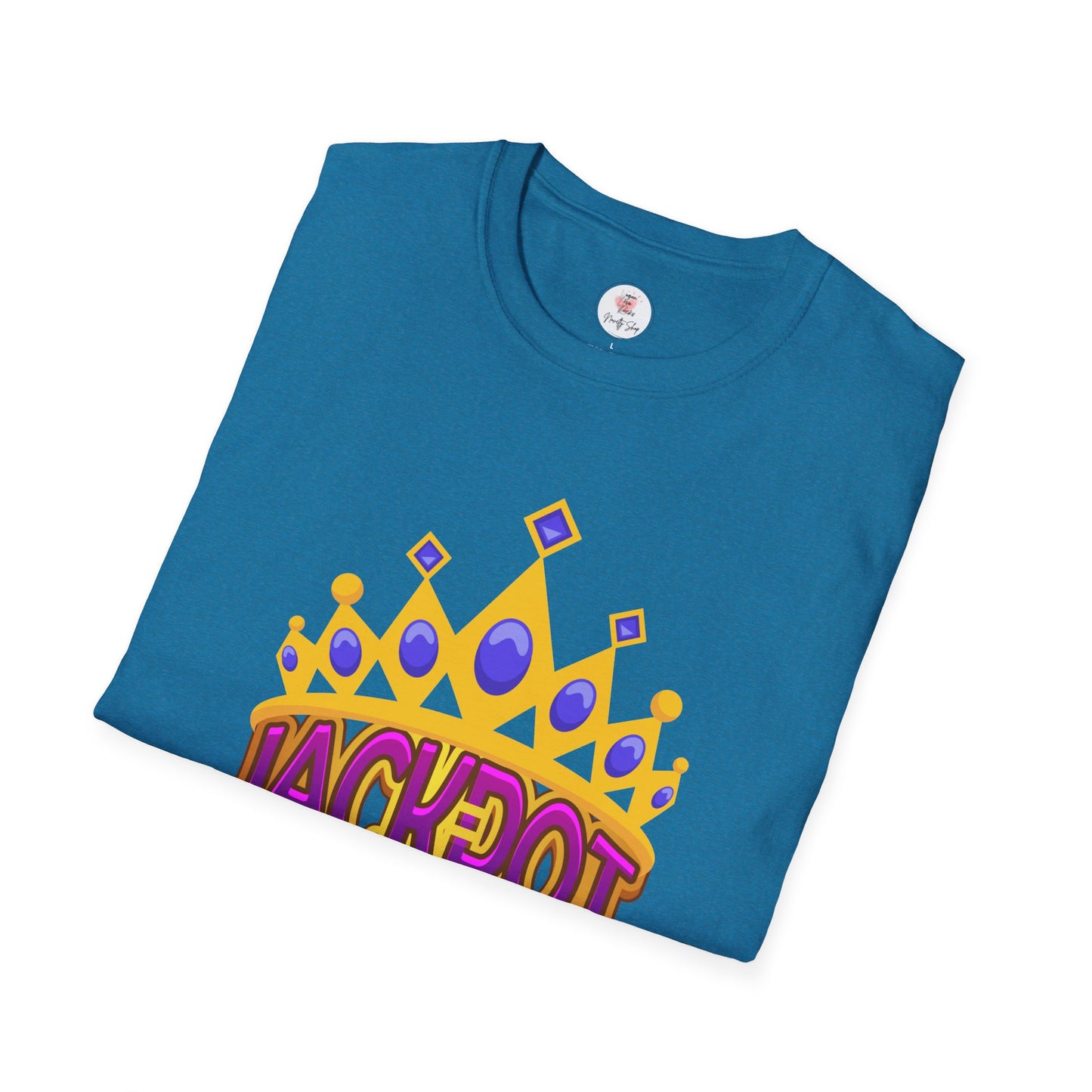 Jackpot Queen - Crown T-Shirt — Casino Lucky Winner Graphic Tee