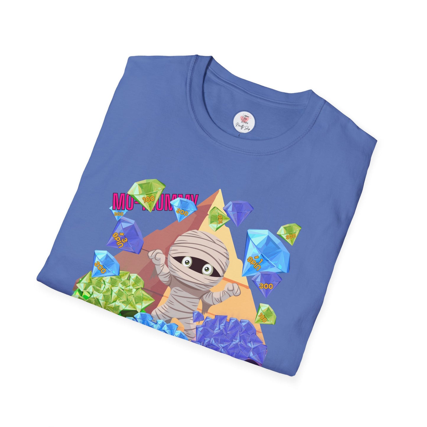 Mummy Gems T‑Shirt — Cute Mummy Slots