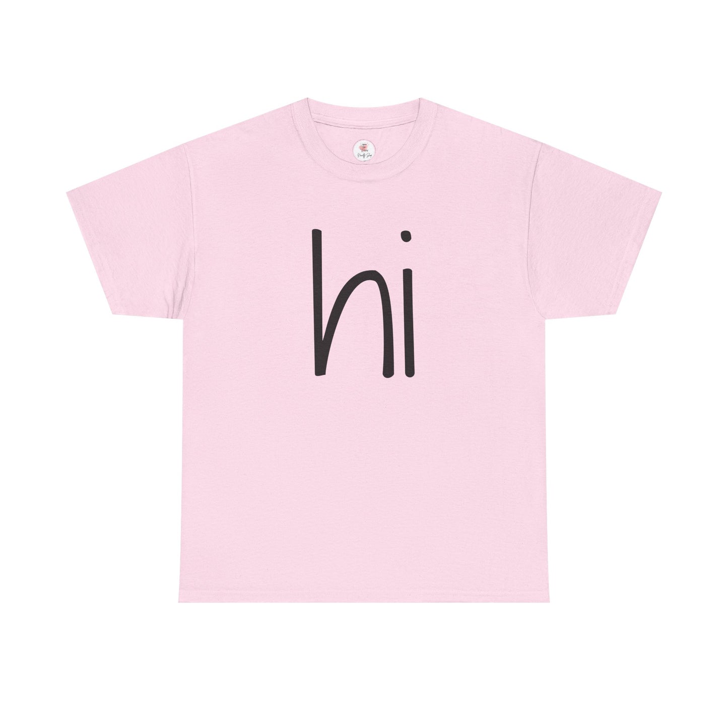 Minimalistic "HI T-shirt"