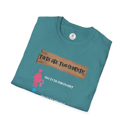"There Are Two Genders" Teaching T-Shirt
