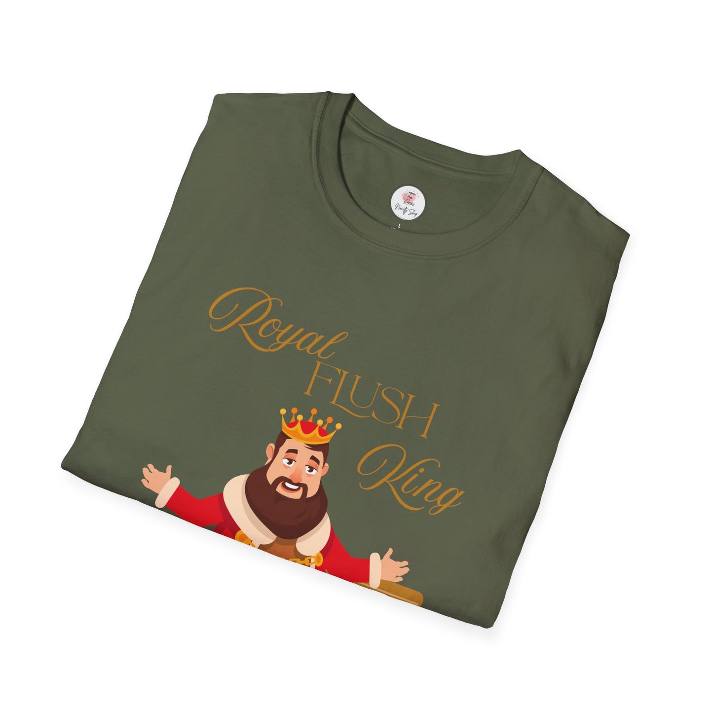 Royal Flush King T-Shirt — With A Wink!