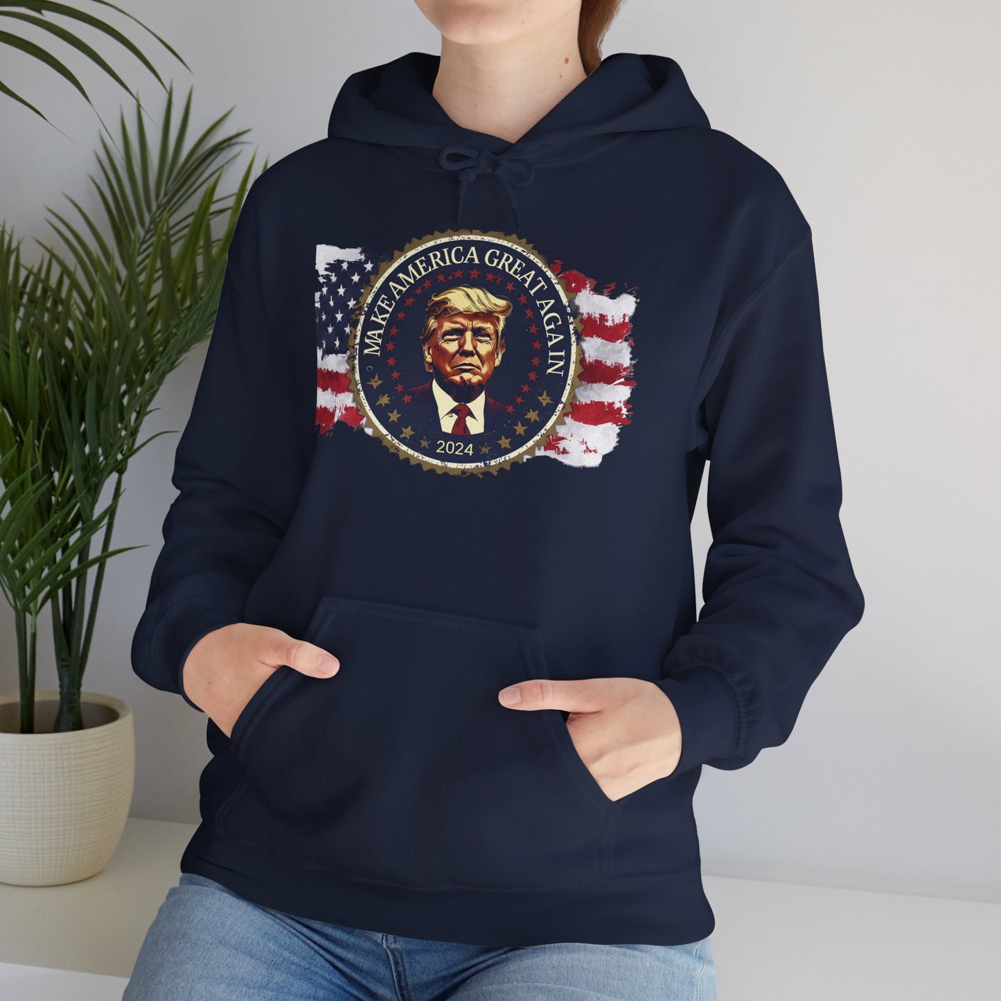 Make America Great Again Patriotic Hoodie